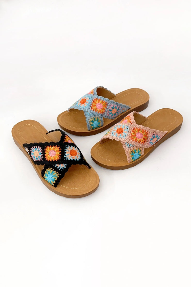 Floral Slide Sandal