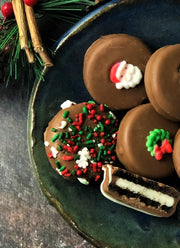 Holiday Decorated Dipped Cookie