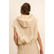 Conquering Today Hooded Zip-up Top