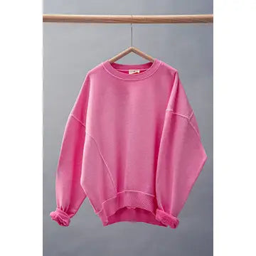 Settled Down Oversized Sweatshirt