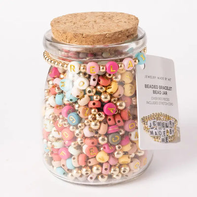 Assorted Glass Jar Bead Kit