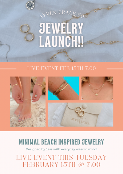 LIVE AGC Jewelry Launch!