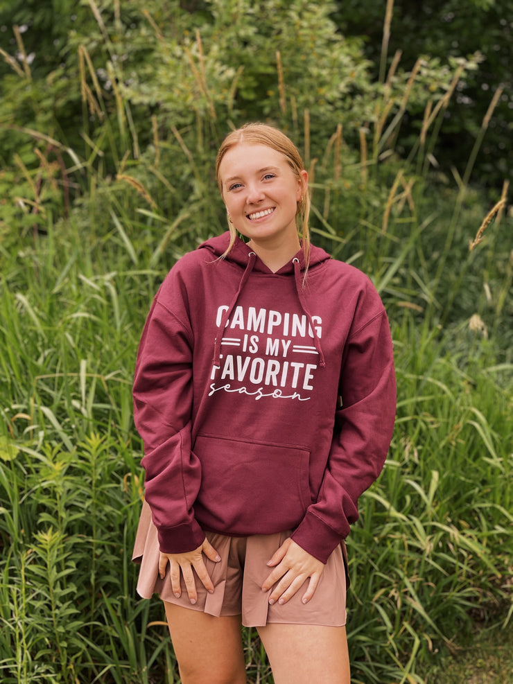 Camping Is My Favorite Season Hoodie