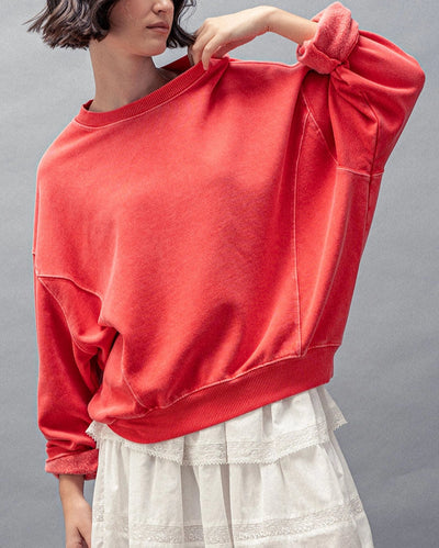 Settled Down Oversized Sweatshirt