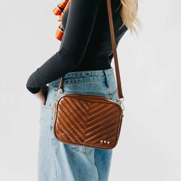 Coco Quilted Crossbody Bag