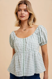 Country Cutie Babydoll Top