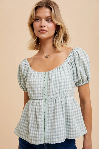 Country Cutie Babydoll Top