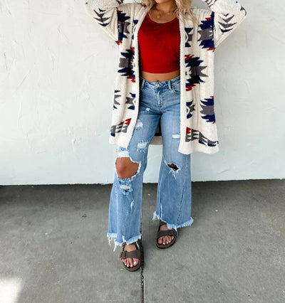 Aztec Reversible Cardigan (PRE-ORDER)