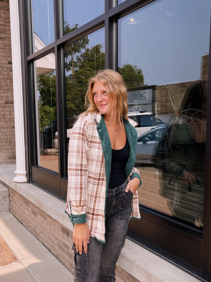 Around The Campfire Corduroy Reversible Jacket