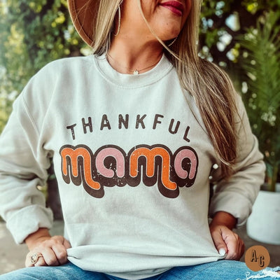 Thankful Mama Crewneck