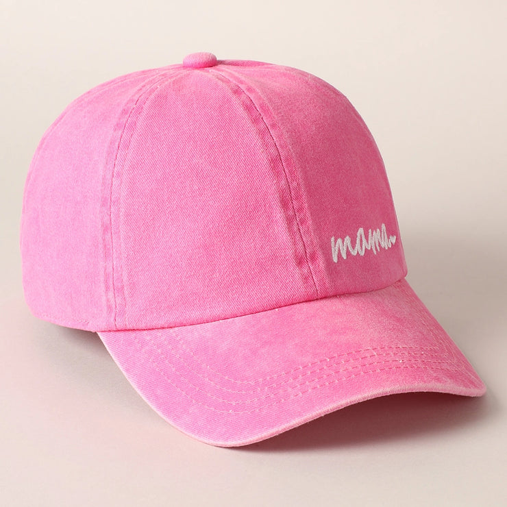 "Mama" Embroidered Hat