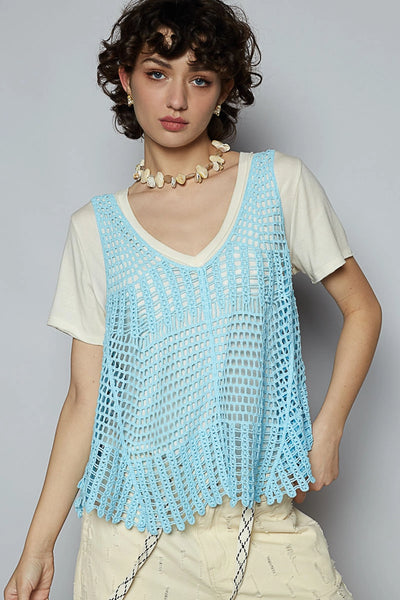 Breezy Days Crochet Tank