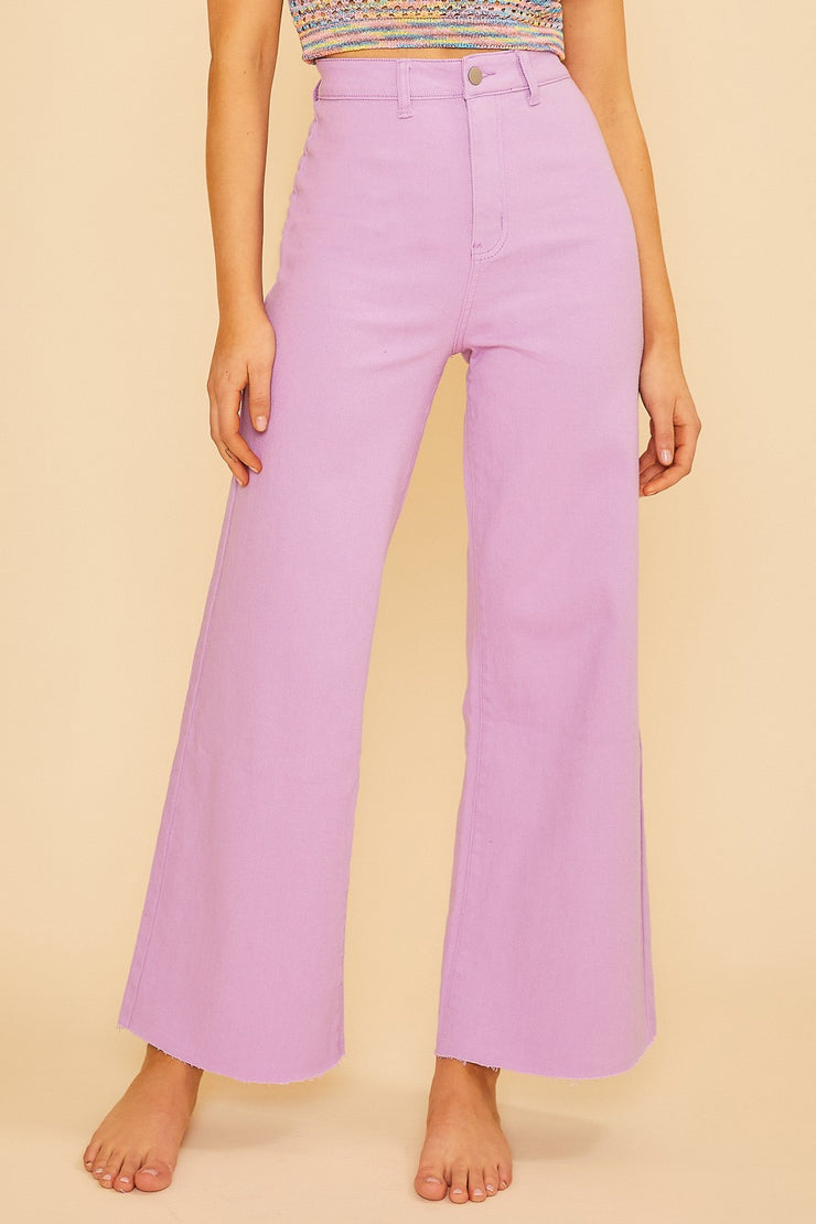 According to Plan Wide Leg Jean