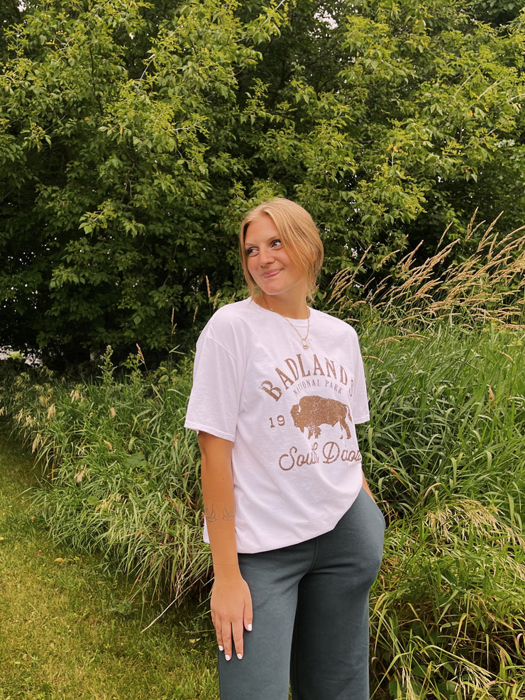 Badlands Buffalo Oversized Tee