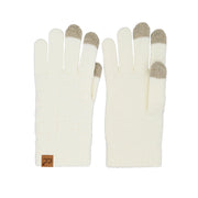 Woven Textured C.C Gloves