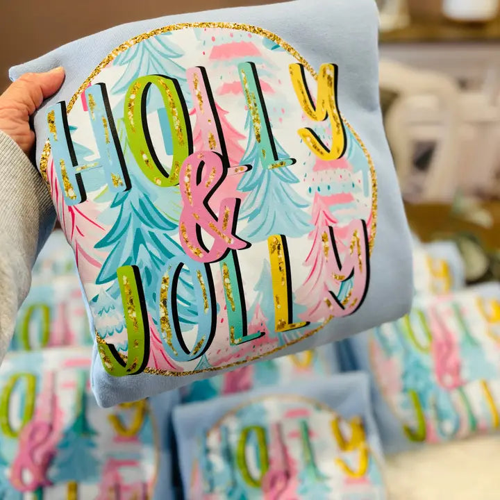 Holly & Jolly Graphic Sweatshirt