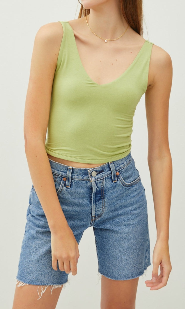 Secret Glances Cropped Tank