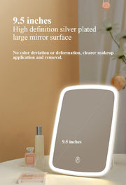 Portable Desktop LED Mirror