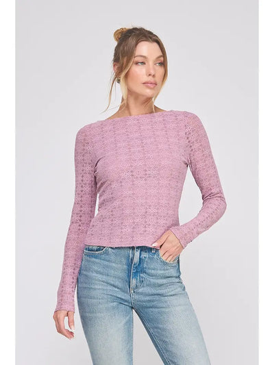 Lighter Days Lace Top