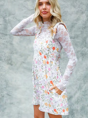 Blooming Lovely Floral Sleeveless Romper