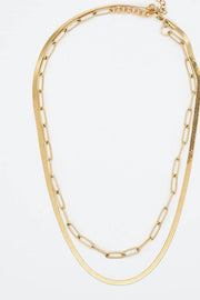 Herringbone Layered Necklace