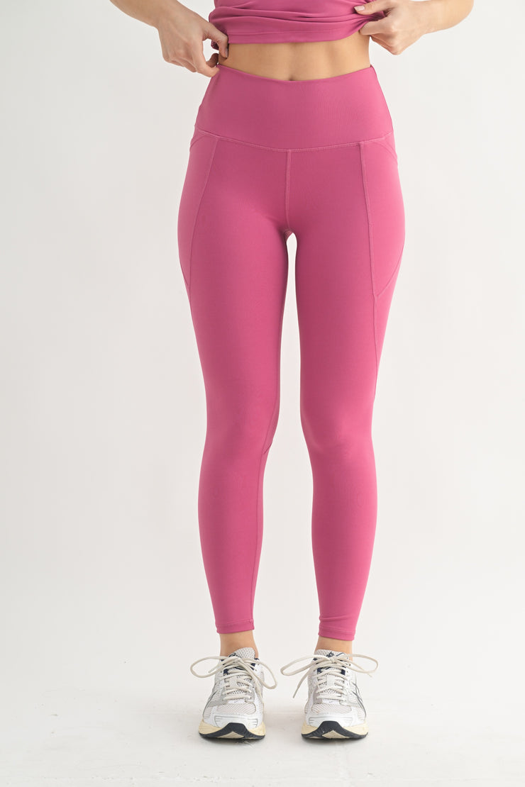 Tapered Band Essential HW Leggings
