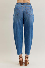 Marla High Waisted Barrel Jeans