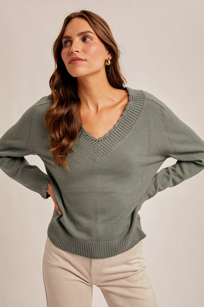 Simply Living V-neck Sweater