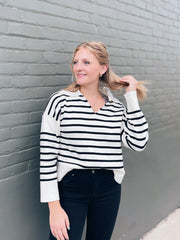 Brynn Collared Sweater