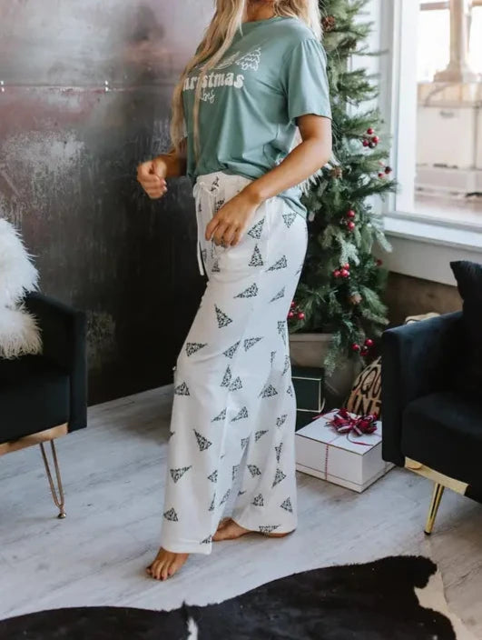 Christmas Vibes Loungewear PJ Set