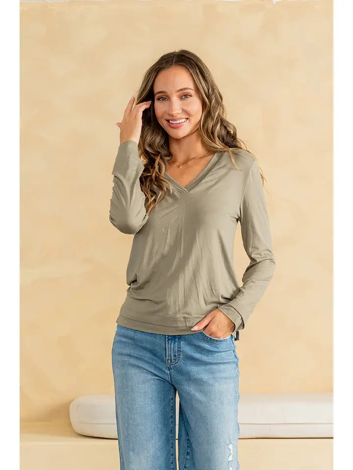 All That Is Good Long Sleeve Top