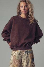 Settled Down Oversized Sweatshirt