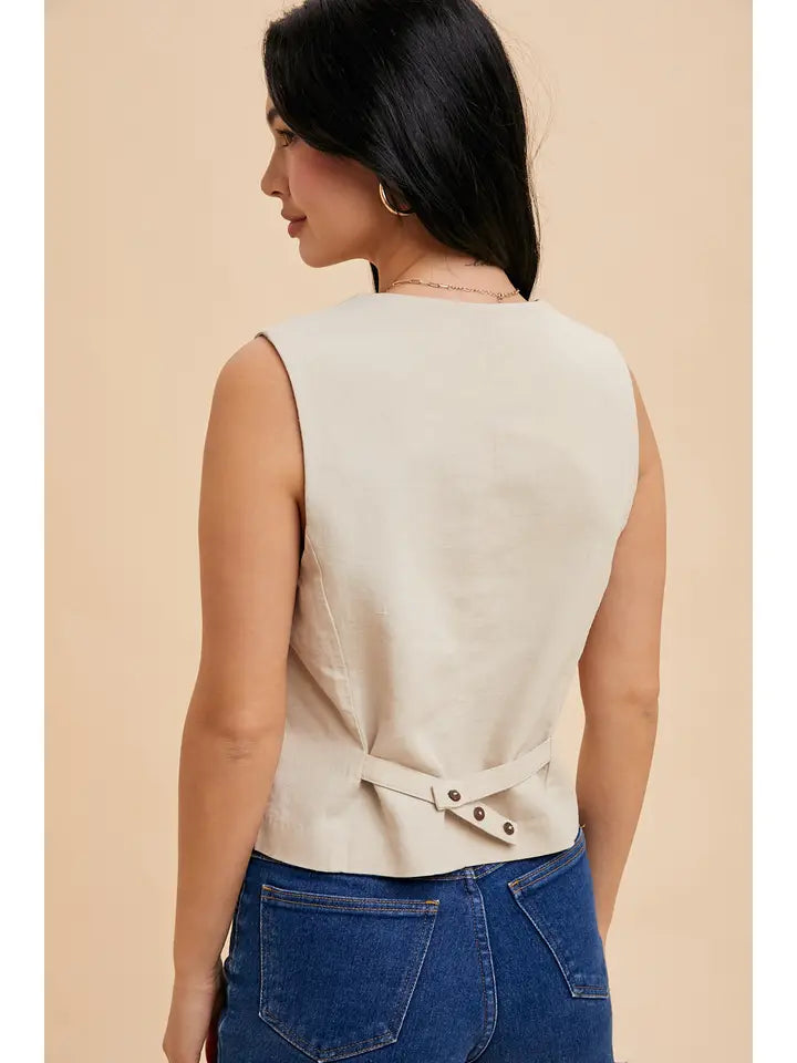 Vested Interest Cotton Blend Vest
