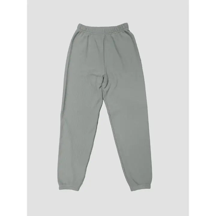 Comfy Vibes Waffle Knit Joggers