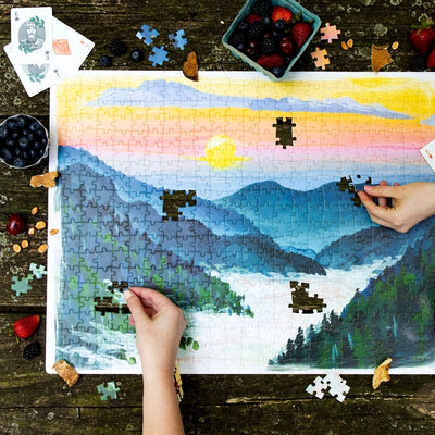 Smoky Mountains 500 Piece Jigsaw Puzzle