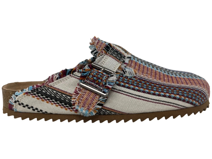 Basket Slip On Mule