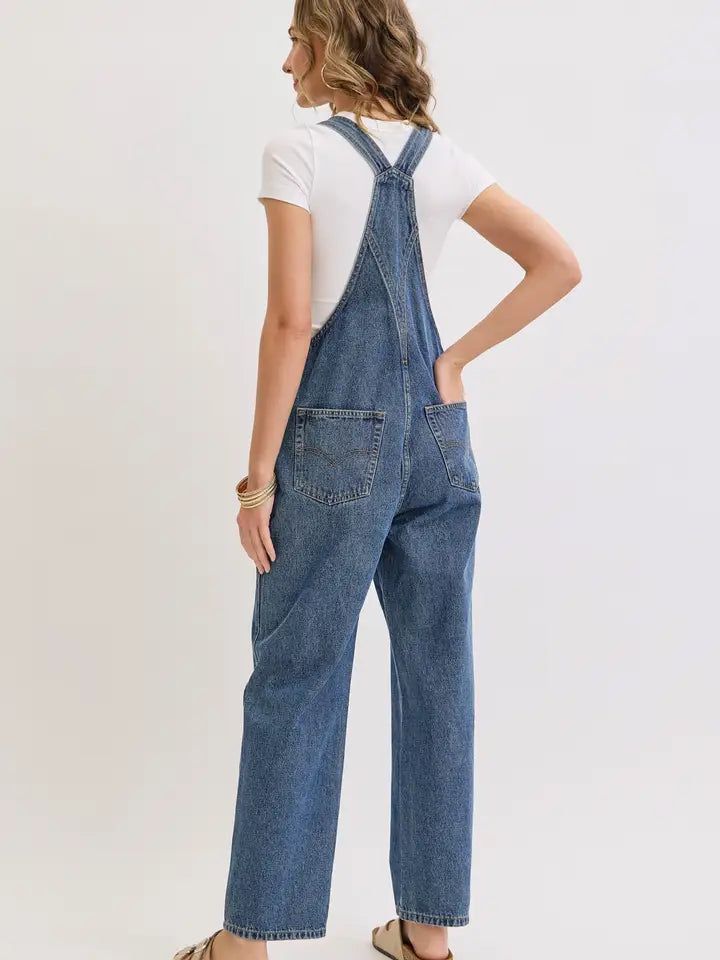 On Task Denim Overalls