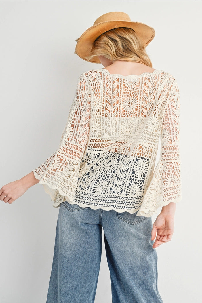 Change Is Beautiful Crochet Top