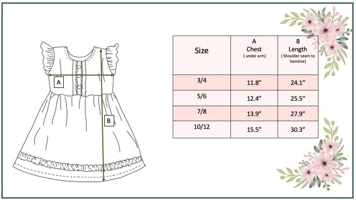 Girls Sweet Pea Dress