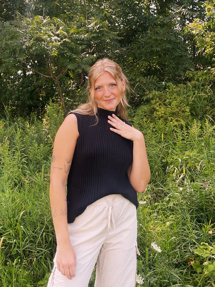 Obsessed With You Sleeveless Sweater