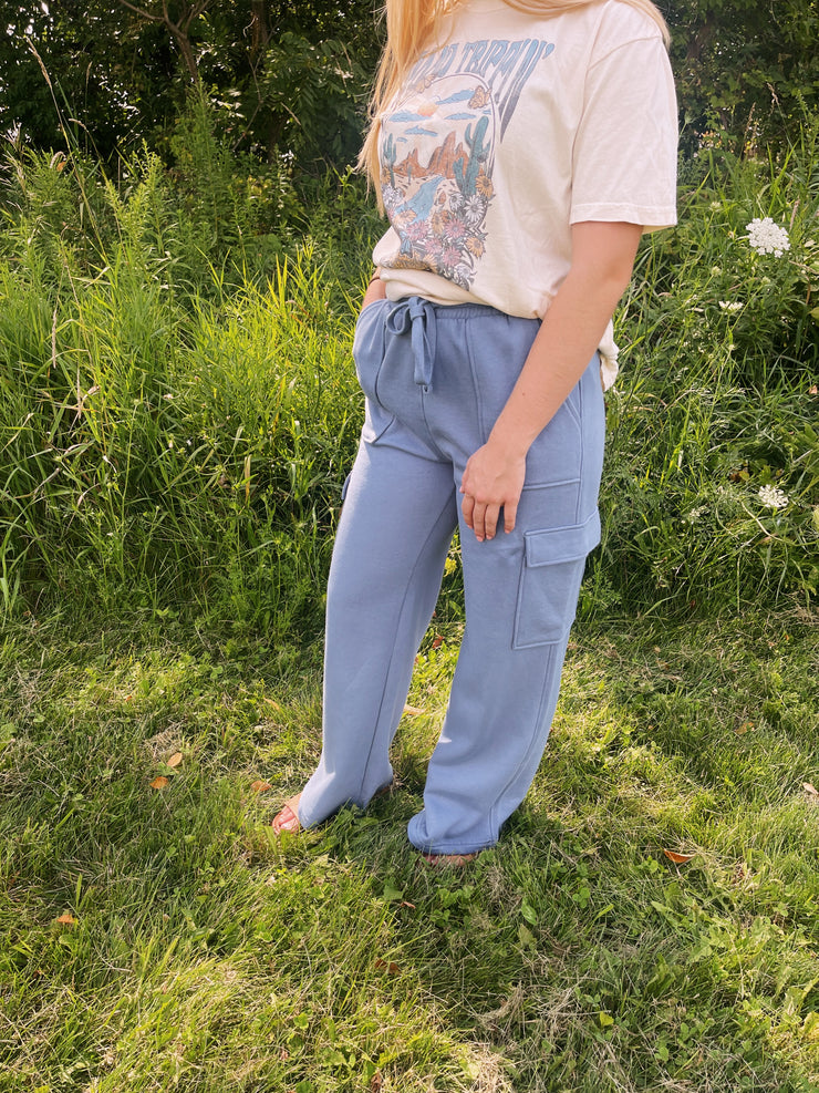 Stay Consistent Cargo Sweats