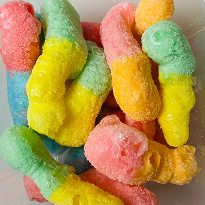 Freeze Dried Sour Gummy Worms