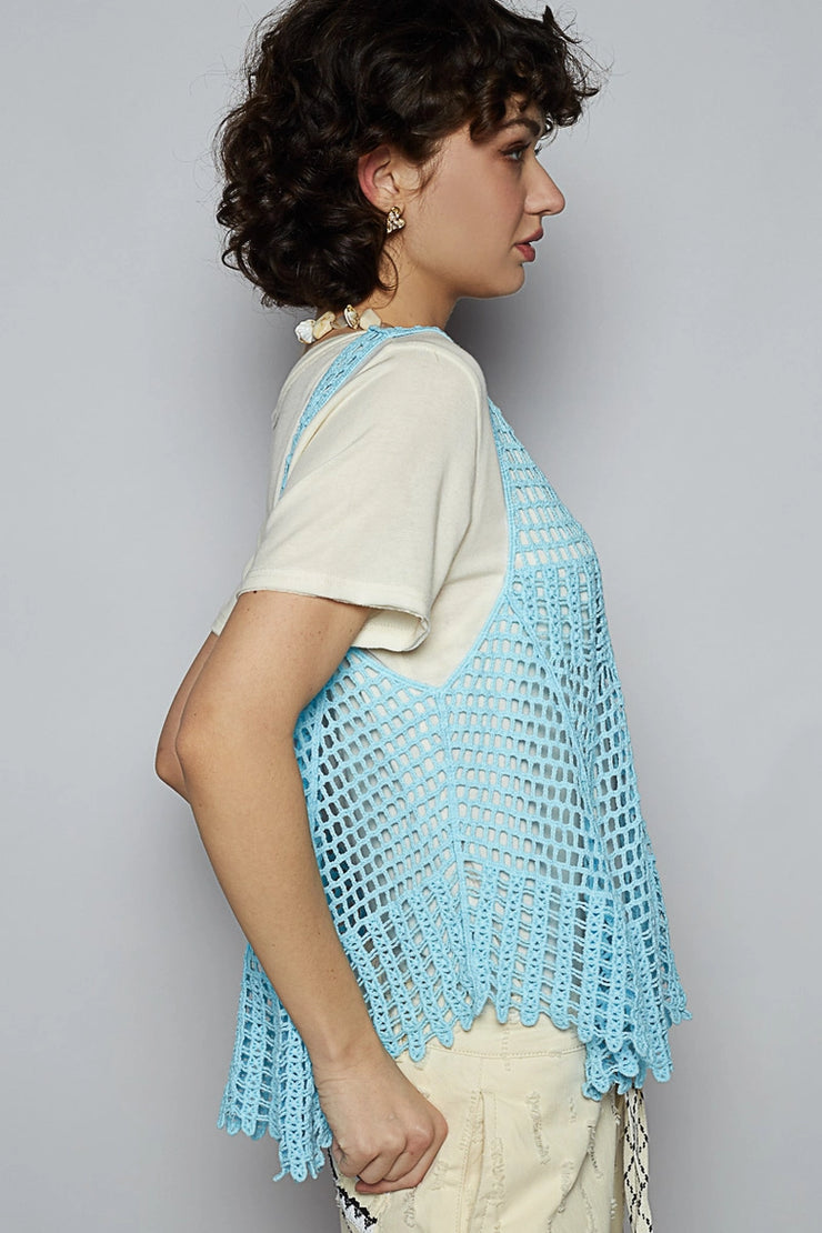Breezy Days Crochet Tank