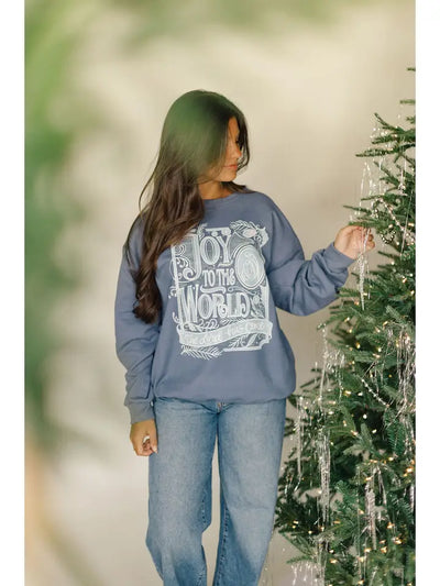 Joy to the World Graphic Sweatshirt