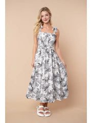 Hibiscus Dream Maxi Dress
