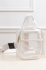 Clear Stadium Sling Bag
