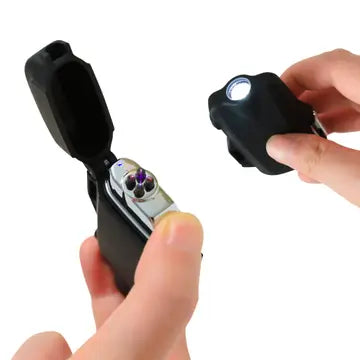 Quad Core Arc Spark Lighter & Flashlight