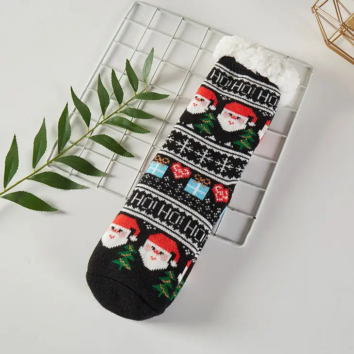 Non-Slip Holiday Winter Socks