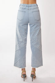 Rise and Shine Printed Denim