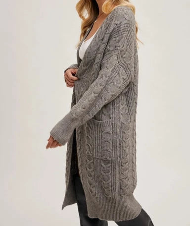 Find Your Purpose Long Sweater Cardigan